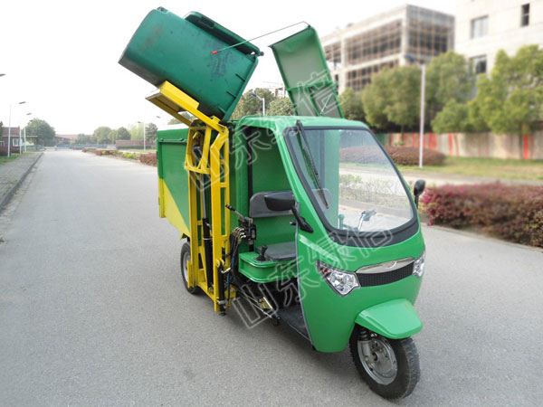 Electric Auto Dumping Garbage Vehicle