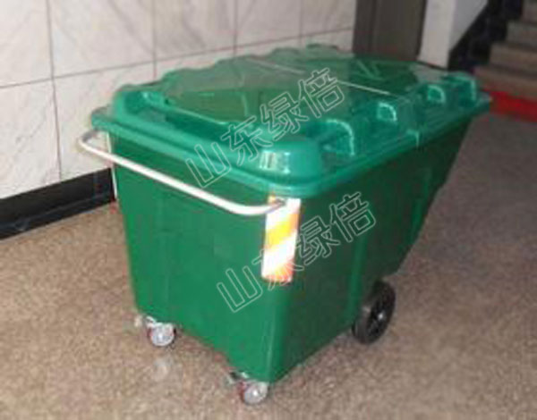 Plastic Garbage Bin Outdoor Waste Container