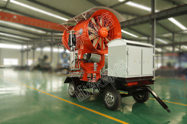 Mobile Wheeled Water Mist Dust Removal Fog Cannon