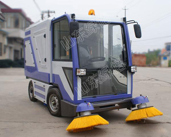 Fully Enclosed Type Floor Sweeper Machine