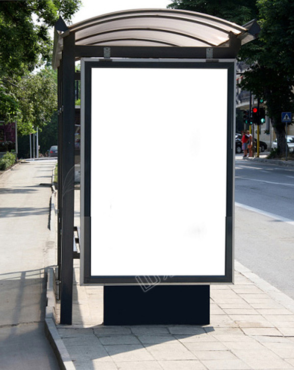 Street Advertising Display Led Solar Light Box