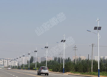 LED Scenery Complementary Solar Street Light