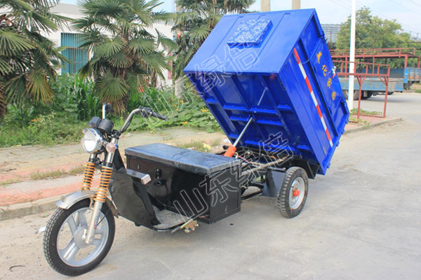 Electrical Garbage Dumping Tricycle