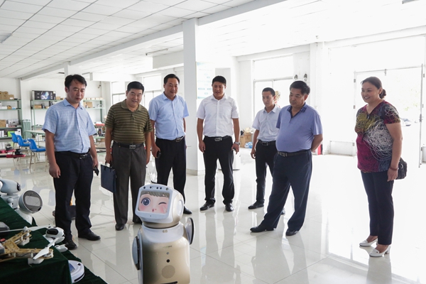 Warmly Welcome Leaders of Jining Federation of Trade Unions（FTU） to Visit Parent Group of Shandong Lvbei