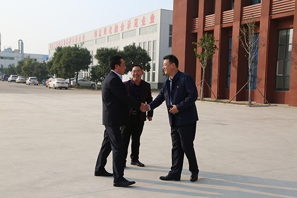 Warmly Welcome Shandong Dacheng Group Chairman Zhang Mingwu To Visit Parent Group of Shandong Lvbei New Energy