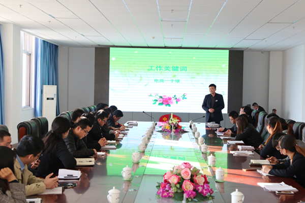 Shandong Lvbei Held E-Commerce Team Management Experience Exchange