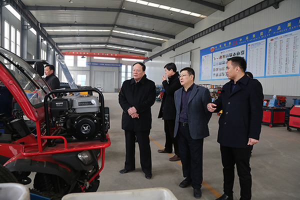 Warmly Welcome Jining City SME Deputy Director Wang Jianyu And His Entourages Visit Shandong Lvbei For Investigation And Research