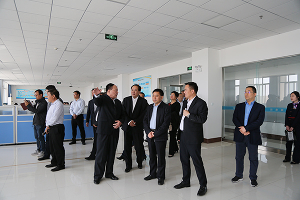 Warmly Welcome Hebi Municipal Party Committee Secretary Fan Xiufang And Mayor Guo Hao To Visit Shandong Lvbei For Inspection