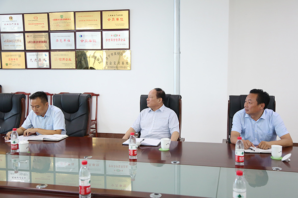 Warmly Welcome The Leaders Of the Ministry Of Industry And Information Technology And The Provincial Commission Of Economy And Information Technology To Visit Shandong LvBei