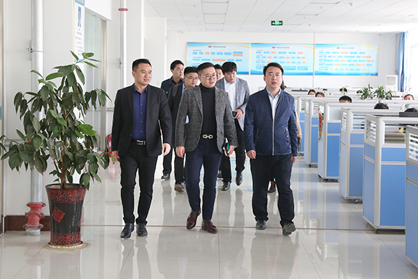 Warmly Welcome The Huawei Leaders To Visit The Shandong Lvbei
