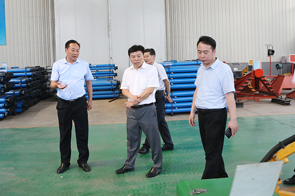 Warmly Welcome The Leaders Of Jining Technician College To Visit Shandong Lvbei For Cooperation