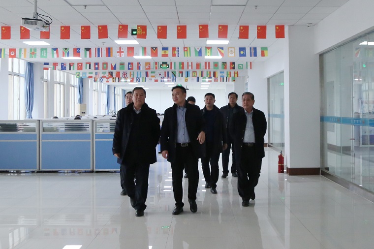 Warmly Welcome Xianhe Electromechanical Company Leaders To Visit Shandong Lvbei 