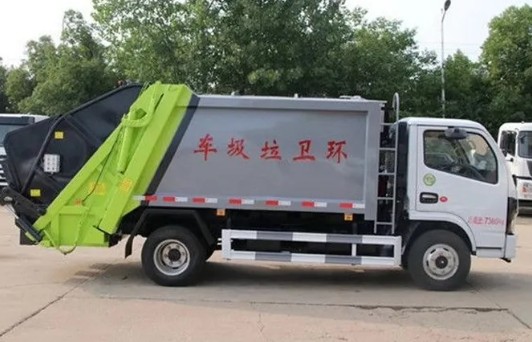 Which parts of the sanitary garbage truck are prone to oil leakage? Here is the solution!
