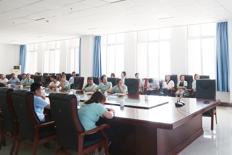 The Party Committee Of Shandong Lvbei Organized All Party Members To Watch The 100th Anniversary Of The Founding Of The Communist Party Of China